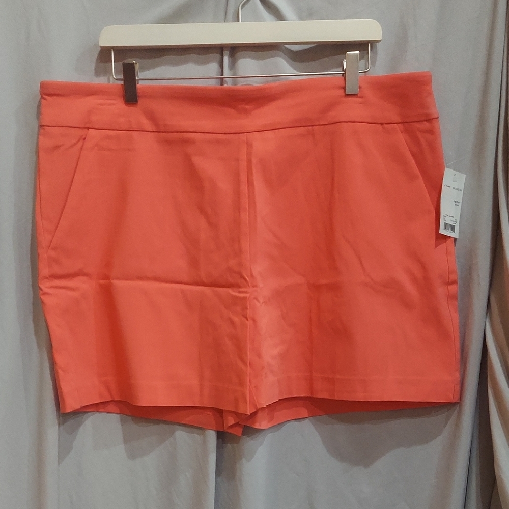 Women's Coral Shorts Size 2X